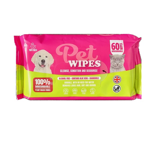 PETW001.jpg Pet Wipes 60's