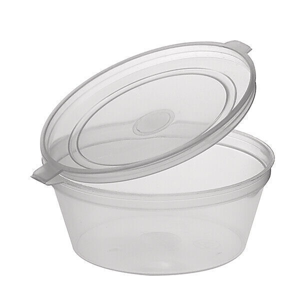 Phat 2oz Hinged Sauce Cups "majestic" – Bulk Carton of 1000