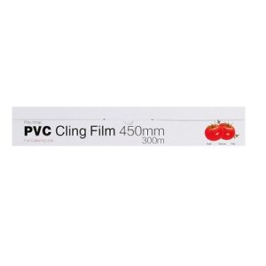 Jumbo Cling Film Poly Wrap Pvc 450mm x 300m