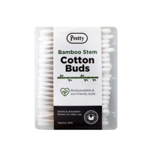 Pretty Cotton Buds (bamboo Stem)