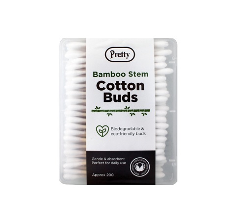 Pretty Cotton Buds (bamboo Stem)