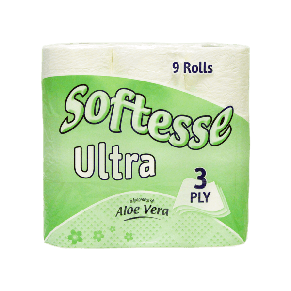 SOF012.png Softesse 9 Roll 3-Ply Aloe