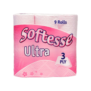 Softesse 9 Roll 3-Ply Pink