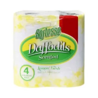 SOF024-1.jpg Softesse 4 Pack 2-Ply Lemon