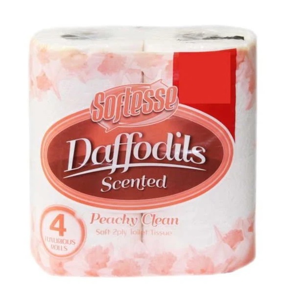 Softesse 4 Pack 2-Ply Peach