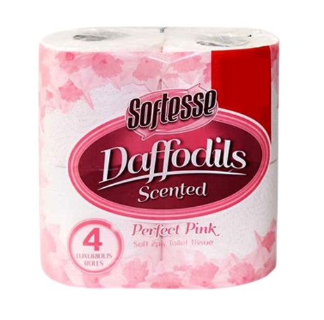 SOF026.jpg Softesse 4 Pack 2-Ply Pink