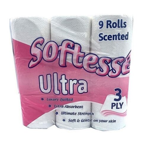 Softesse 9 Roll 3-Ply Cherry