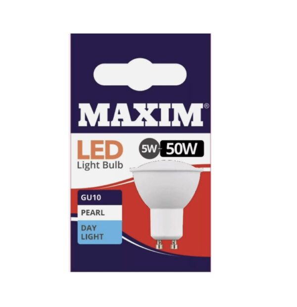 Maxim LED Bulb 4w=50w Gu10 Dl