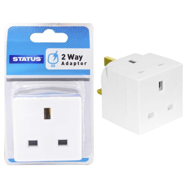 STA044.jpg Status 2 Way Adaptor Single
