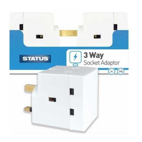 Status 3 Way Adaptor Single