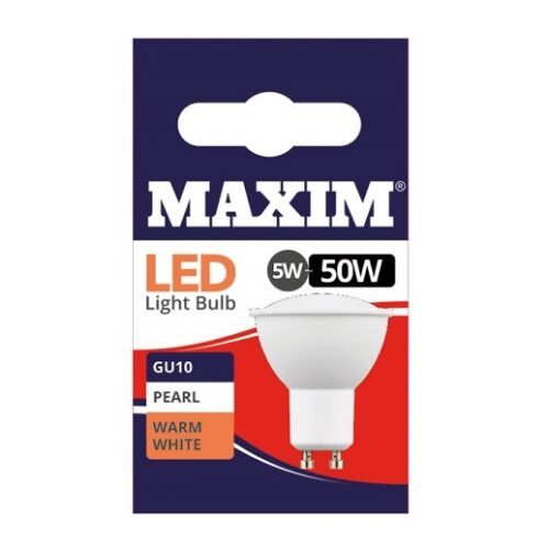 STA047.jpg Maxim LED Bulb 5w=50w Gu10 Cw