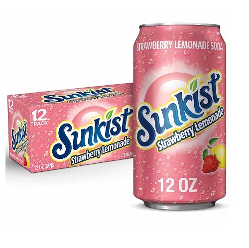 Sunkist Strawberry Lemonade