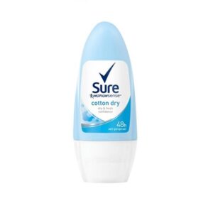 Sure Ladies Roll On Cotton Dry 50ml