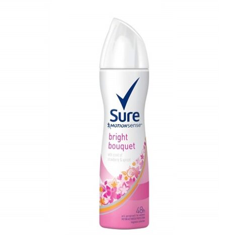 SUR025.jpg Sure Ladies Bright Bouquet Spray 150ml