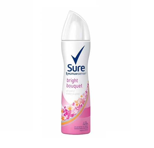 Sure Ladies Bright Bouquet Spray 150ml