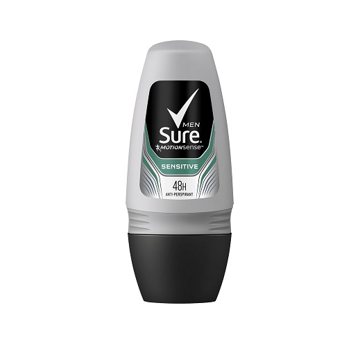 SUR043.jpg Sure Mens Roll On Sensitive 50ml