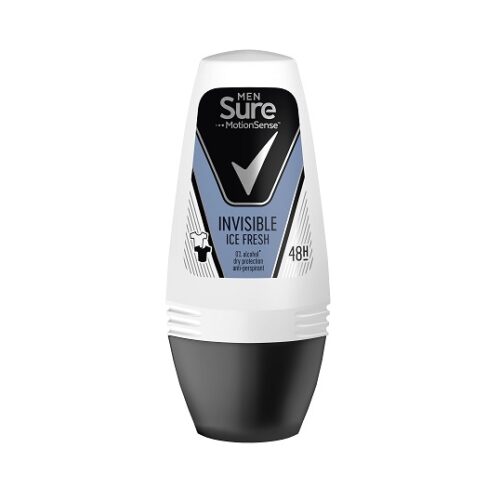 SUR045.jpg Sure Mens Roll On Invisible Ice 50ml