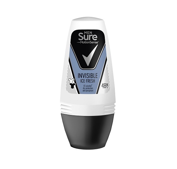 Sure Mens Roll On Invisible Ice 50ml