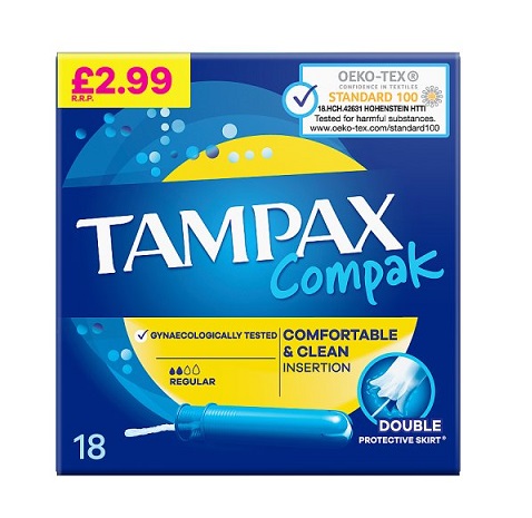 Tampax Compack - Regular (yellow)