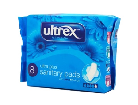 Ultrex Plus Sanitary Pads Blue