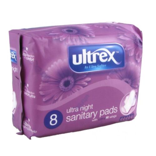 Ultrex Night Sanitary Pads Purple