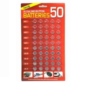 Watch Assorted Batteries Pack Of50