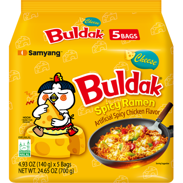 buldak-multi-cheese.png Samyang Hot Chicken Flavor Ramen Cheese 5/8