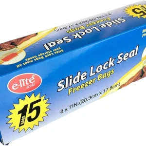 Zipper Seal Slide Lock 15s Half Box