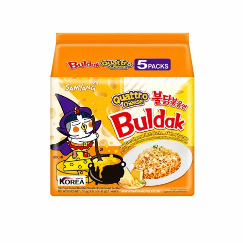 Samyang Buldak Quattro Cheese Ramen 145g