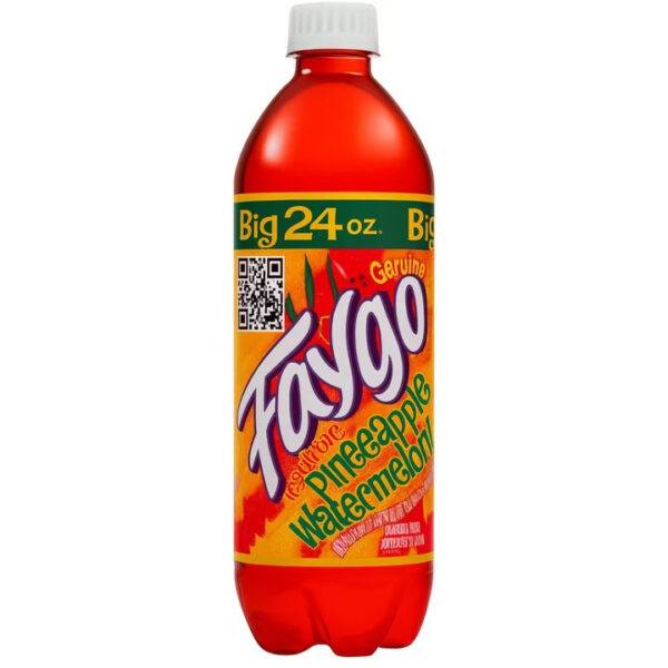 Faygo Pineapple Watermelon Soda 24oz (710ml)