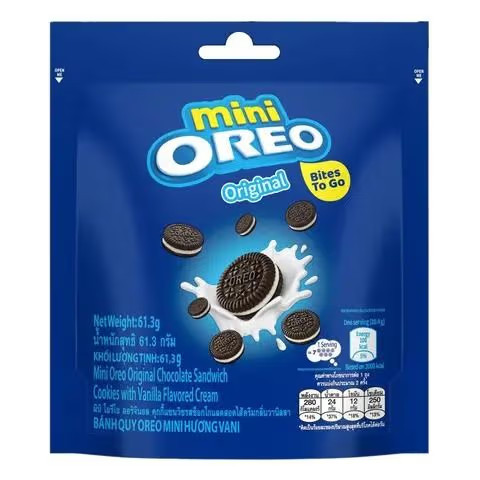 Oreo Standing Pouch Vanilla 58.4g Oreo Standing Pouch Vanilla 58.4g