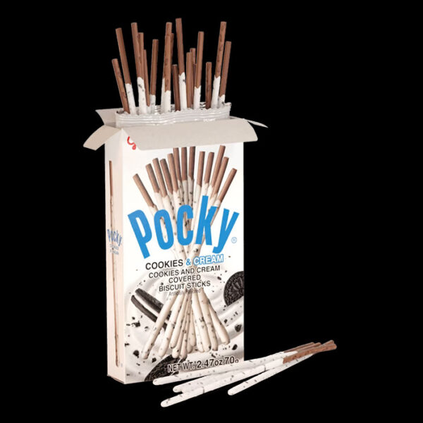 Pocky Cookies & Cream Biscuit Sticks 47g
