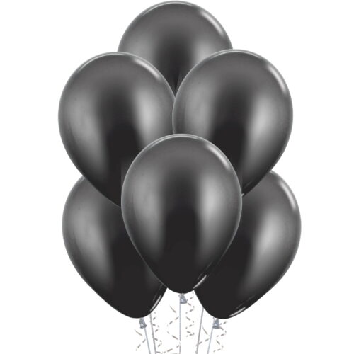 GSD Metallic Black Balloons