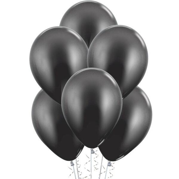 GSD Metallic Black Balloons