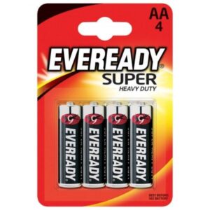 Eveready AA Batteries 4 Pack